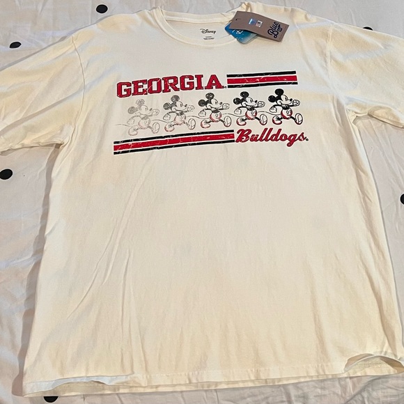 Blue 84 Tops - Blue 84 Disney Mickey Graphic Tee - Ivory, Red, Black